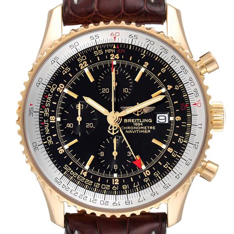 breitling navitimer yellow gold|breitling navitimer price guide.